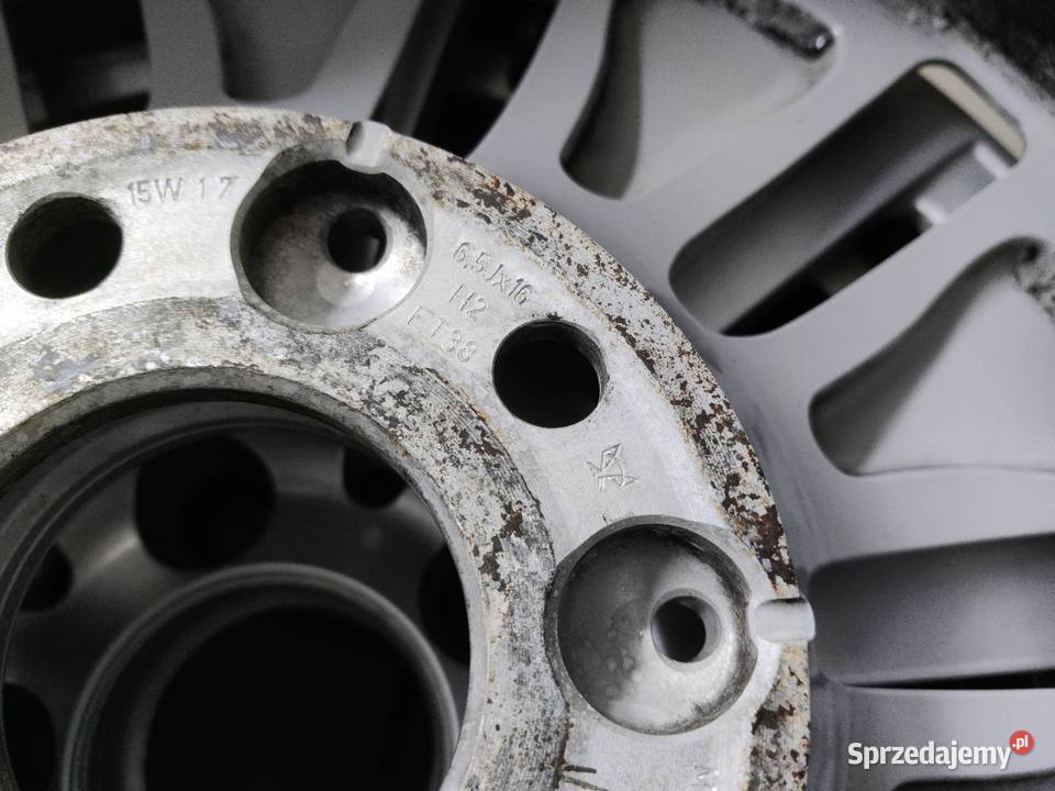 Felgi aluminiowe Mercedes 5x112 16 65j et 38 Samochodowe Augustów