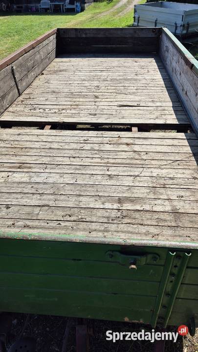 Przyczepa wywrotka kiper Rolnictwo lubelskie Gorajec-Zagroble