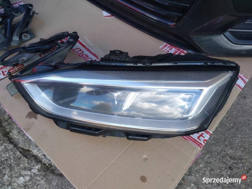 KOMPLETNY PRZÓD MASKA ZDERZAK LAMPY PAS PRZEDNI Zestawy części blacharskich Kościerzyna