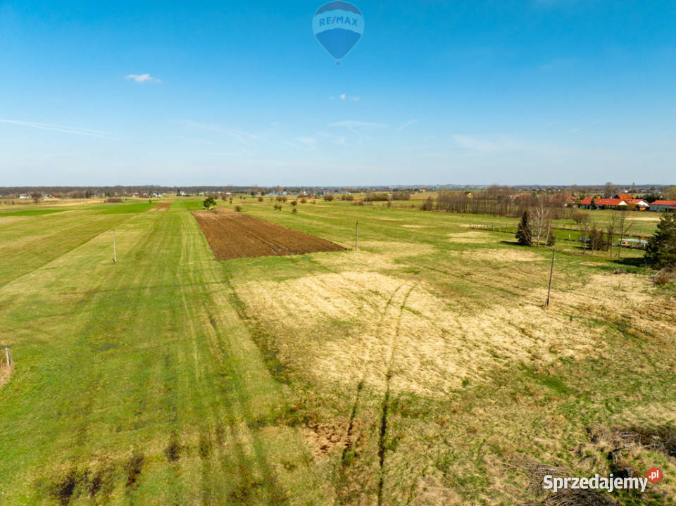 Płaska działka budowlana centrum Zabierzów Bocheński