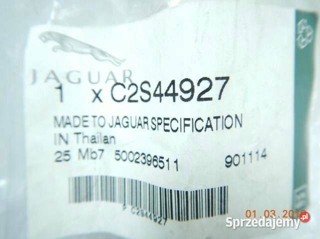 PRZEWÓD PALIWA JAGUAR XJ 0309 27 D C2S44927