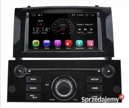 Radio 2din Android Peugeot 407 04 szare DVD gps Ożarowice