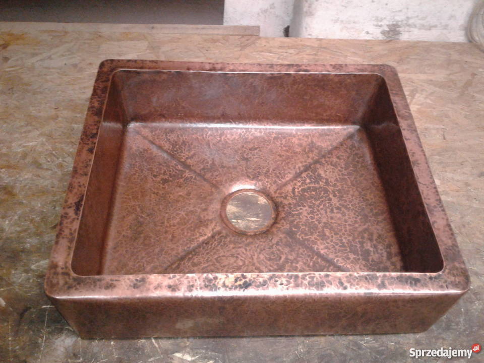 Zlew miedziany copper sink sprzedam