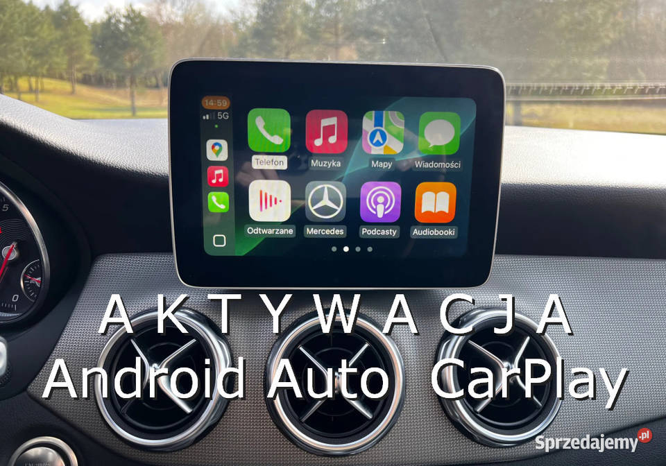Mercedes Android Auto CarPlay Aktywacja Comand Olsztyn