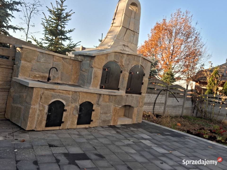 Wędzarnia grill zestaw ze zlewem Niestachów