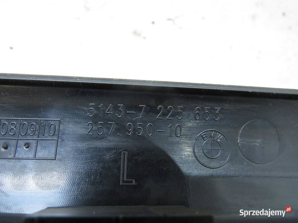 LISTWA PROGOWA PRAWY PRZÓD BMW 6 F12 F13 MPAKIET Progi