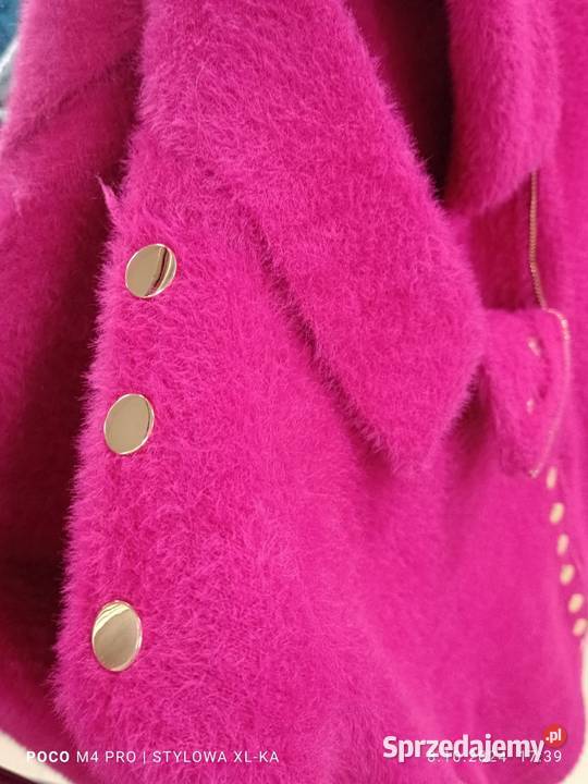 WIOSNAJESIEN GRUBA Kurtka Alpaka UNI BIUST DO Kurtki i płaszcze Pątnów