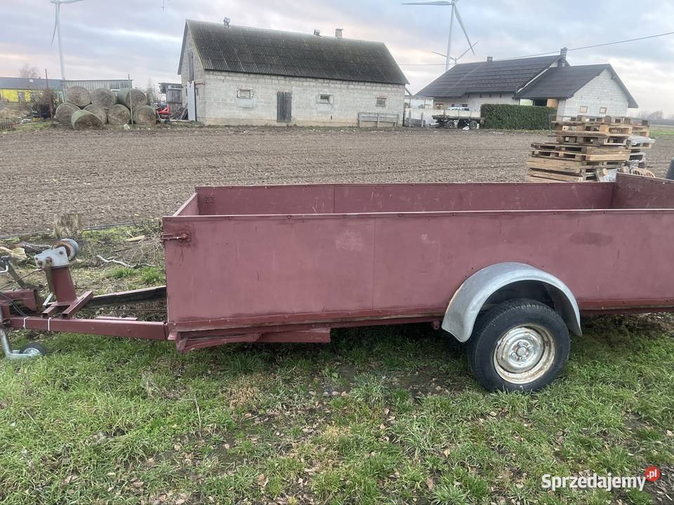 Przyczepka samochodowa 750kg Do samochodów osobowych Ciechocinek