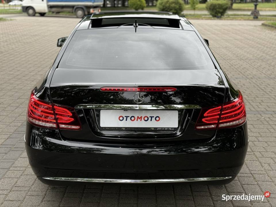 Mercedes e Coupe 250 benzyna czarny Nowy Sącz