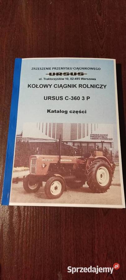 Katalog części Ursus C3603P Perkins Stalowa Wola