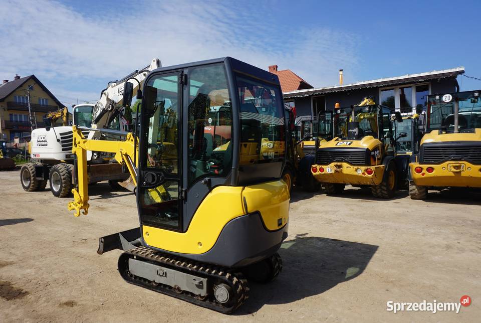 Minikoparka Yanmar SV 17 2014 Rok produkcji 2014 Jeziorko