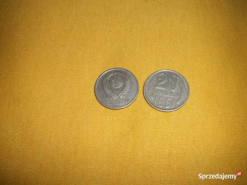 Moneta 20 kopiejek z 1961rZSRR1Monety