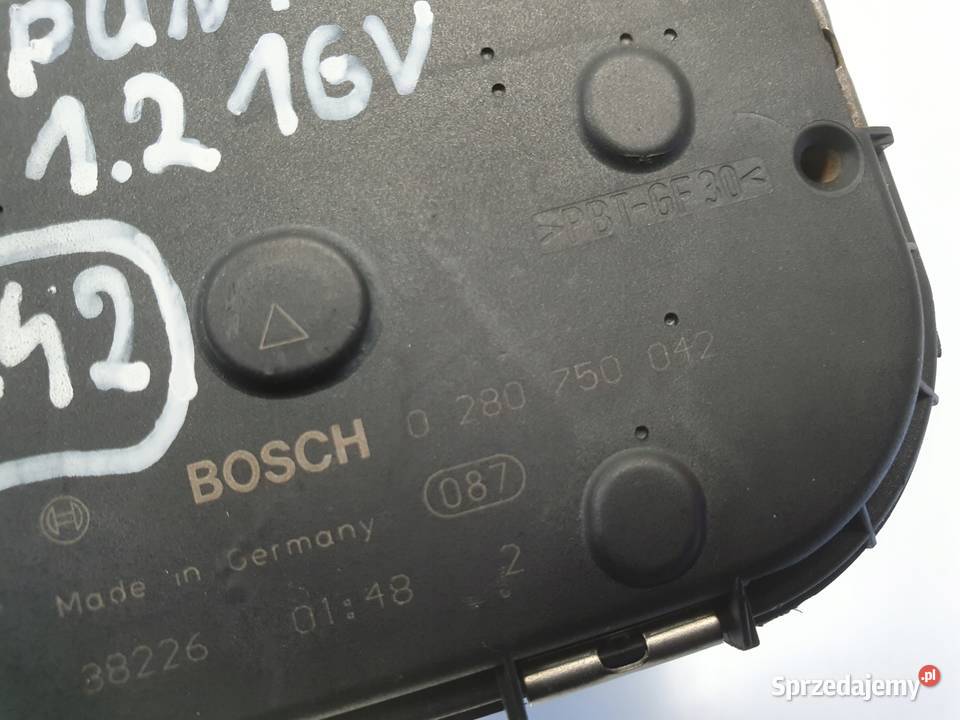 PRZEPUSTNICA Fiat Bravo I 12 16V 0280750042 osobowe Chełm