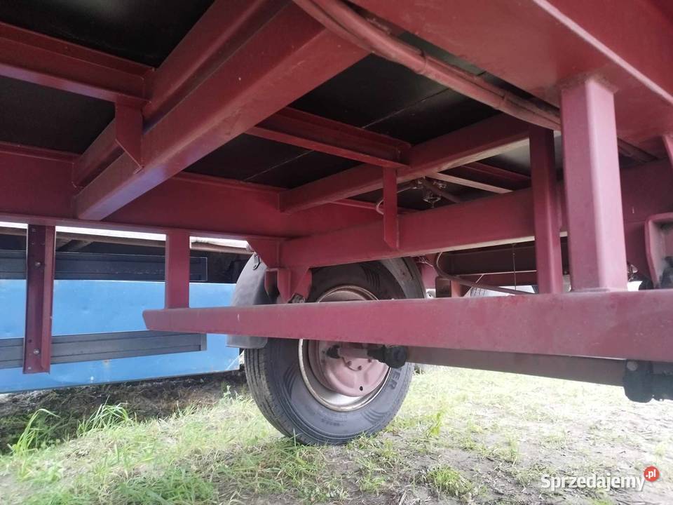 Przyczepa MllerMitteltal DMC 8200 sprowadzona z burtowe Strzyżew