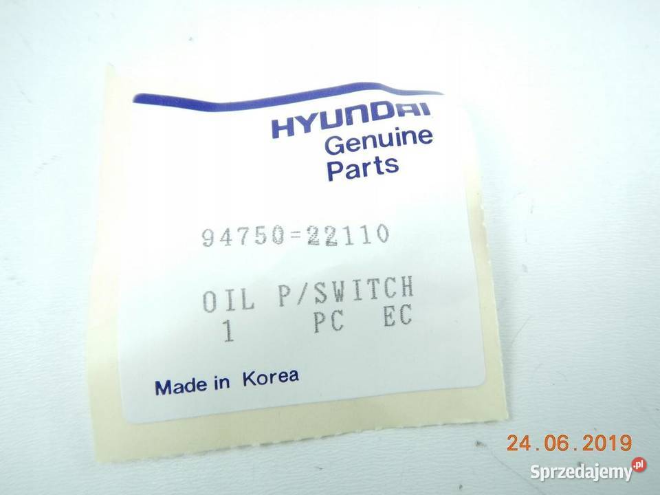 CZUJNIK CIŚNIENIA OLEJU HYUNDAI SCOUPE 9094 ASO sprzedam