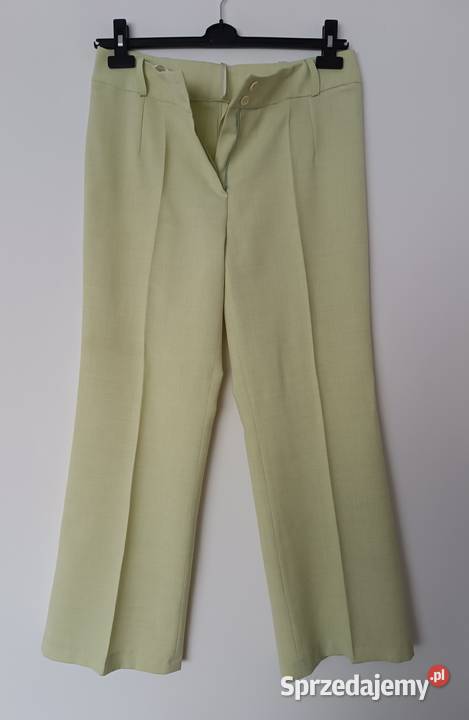 Klasyczny damski garnitur limonkowo miętowy Radzyń Podlaski