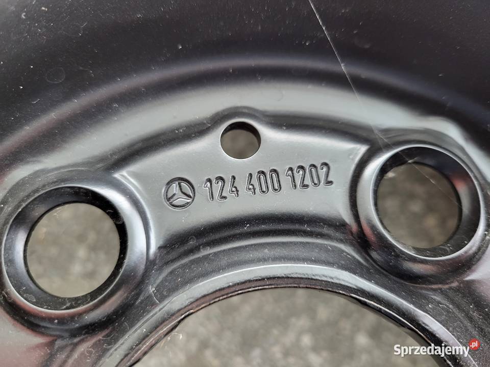 Mercedes 124 Felgi stalowe 1244001202 Gdańsk