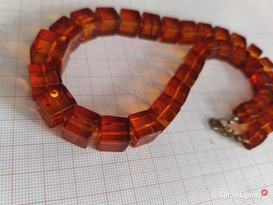 Naszyjnik Bursztyn Vintage Białystok