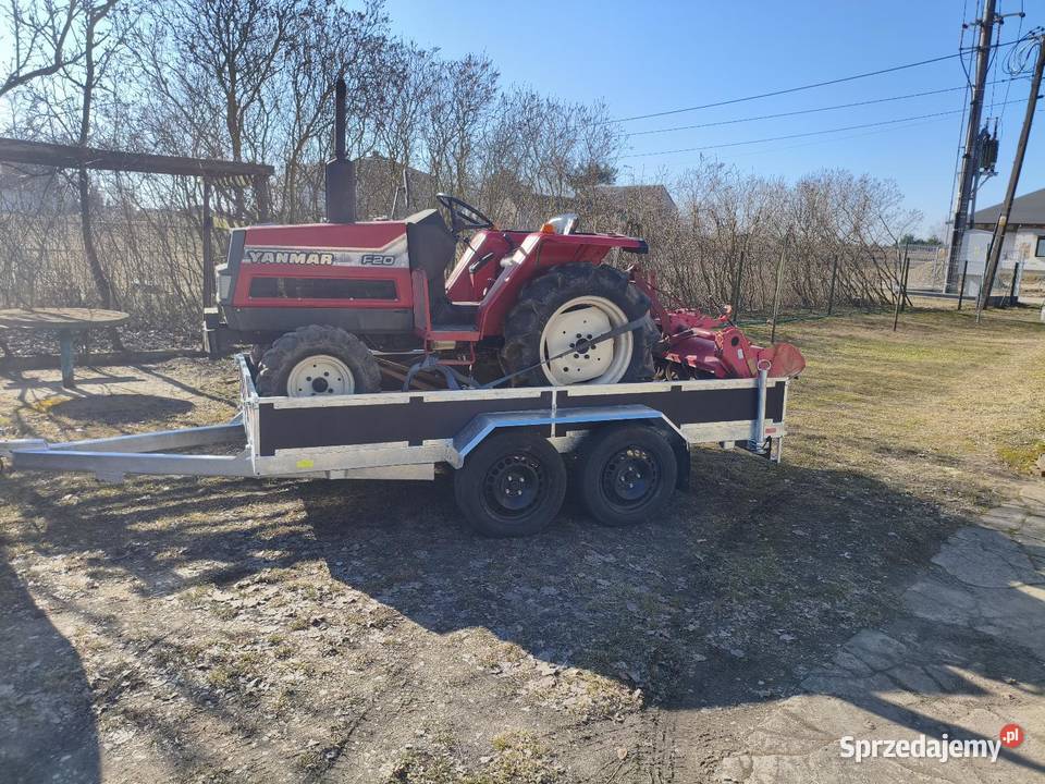 Przyczepka sam dwuosiowa mazowieckie Ruda Wielka