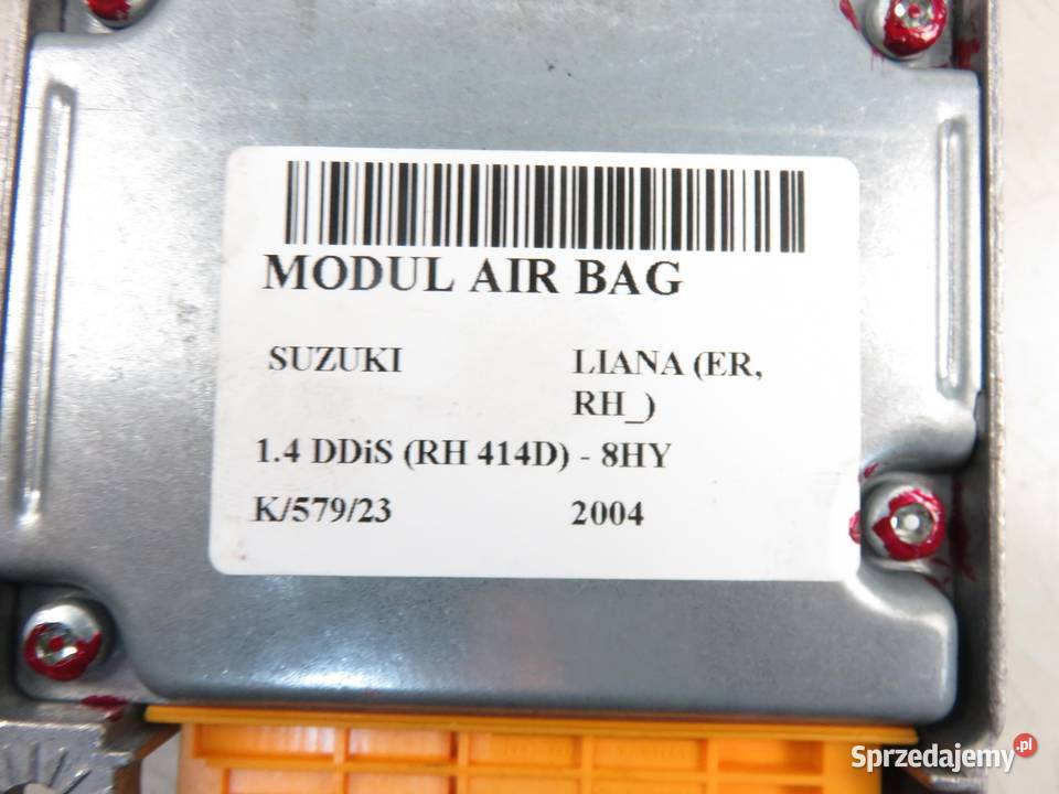 MODUŁ AIRBAG SUZUKI LIANA 3891059J40 osobowe sprzedam