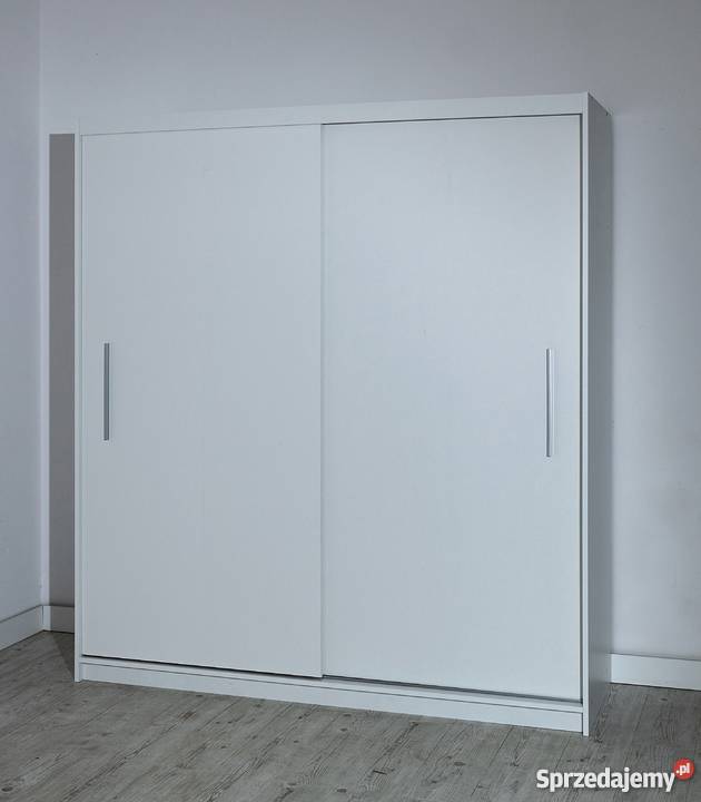Szafa garderoba ubraniowa dwudrzwiowa 180 lustra 60cm Białystok