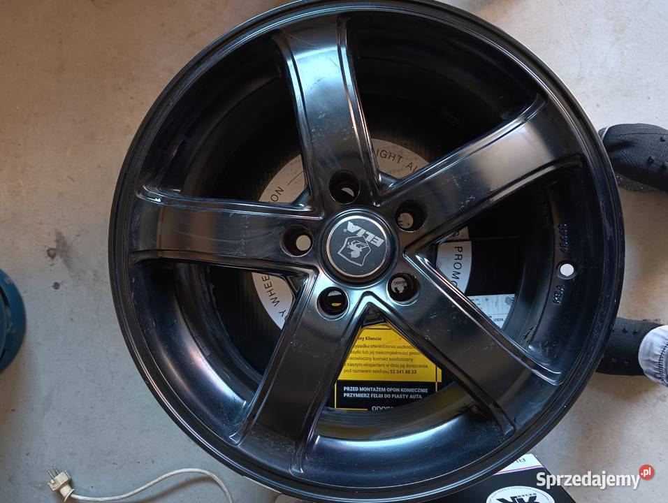 Sprzedam alufelgi ELIA 17 calii 5x1143 Opony i felgi Nowy Targ sprzedam