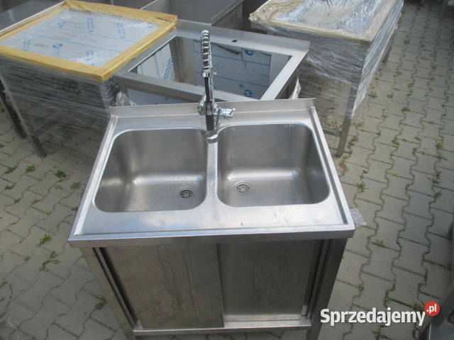 Zlew Gastronomiczny 2 Komorowy Drzwi Suwane Z Ostrów Wielkopolski