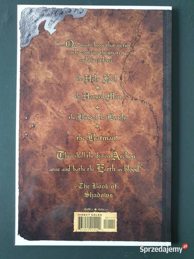 Batman The Book Of Shadows oryginalny komiks DC Superbohaterowie Gdynia