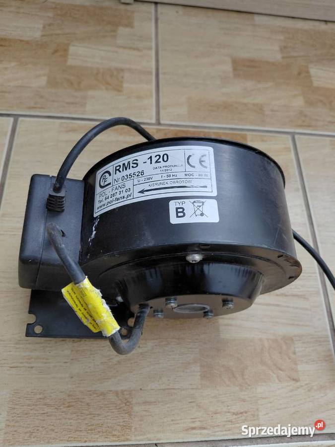 Dmuchawa wentylator POLFANS RMS120 Gdańsk