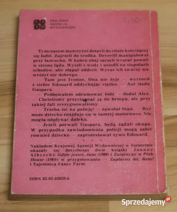 Joanna Albrecht Chwyt Skorpiona Siedlce