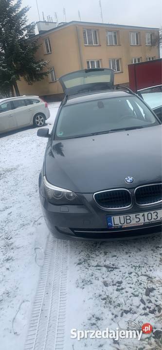 BMW 5E61 Turing lifcie welurowa tapicerka Lublin