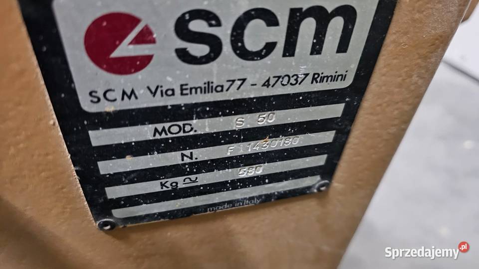 Grubościówka SCM S 50 Pozostałe Wejherowo