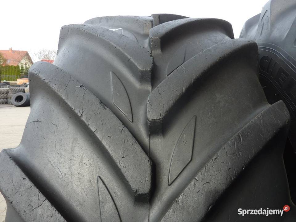 2x Opona używana rolnicza 71060R42 MICHELIN 60 Zaścianki