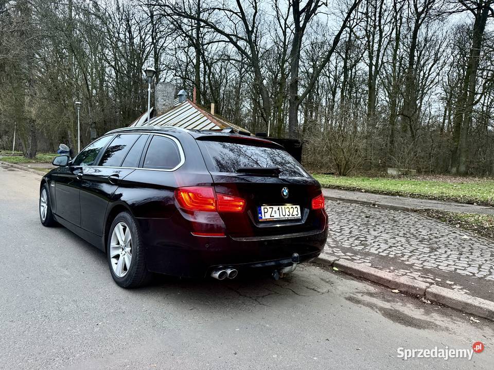BMW 520d F11 2012r Panorama hak serwis 1995cm3 Stęszew sprzedam