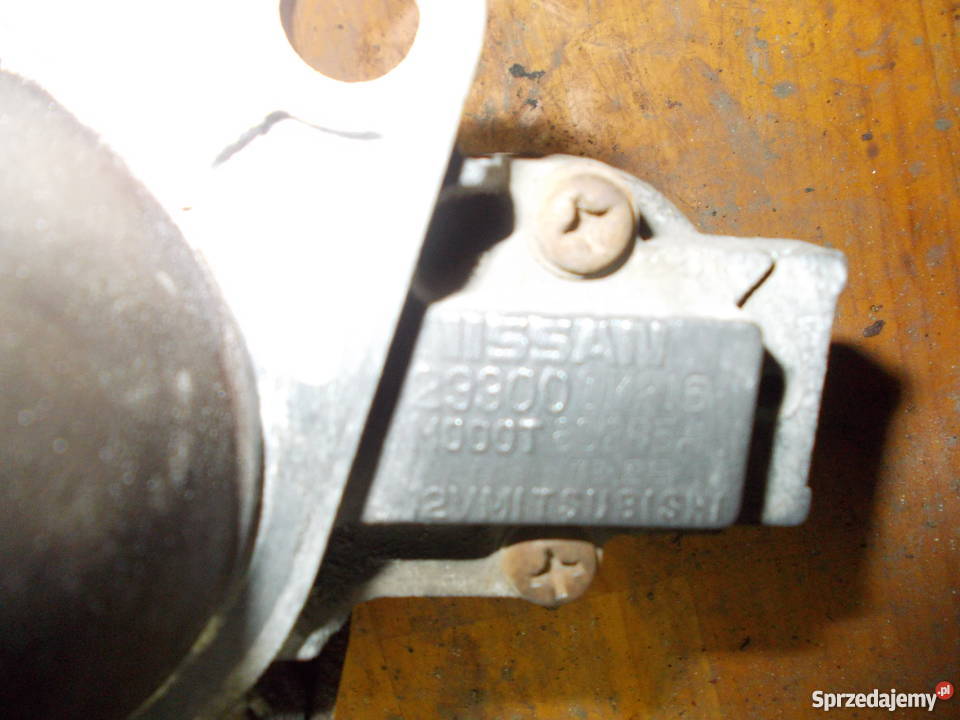 Rozrusznik chłodnica alternator aparat nissan Zawadówka
