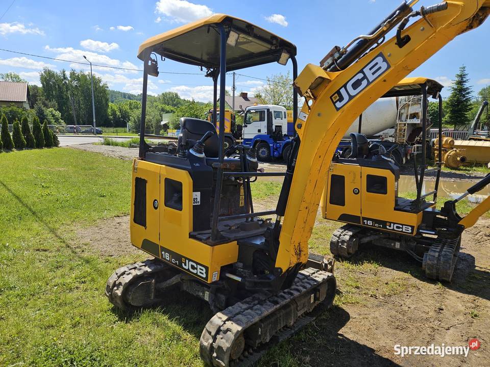 JCB 16 C1 T3 Minikoparka JCB gąsienicowa 2019 Ropczyce sprzedam