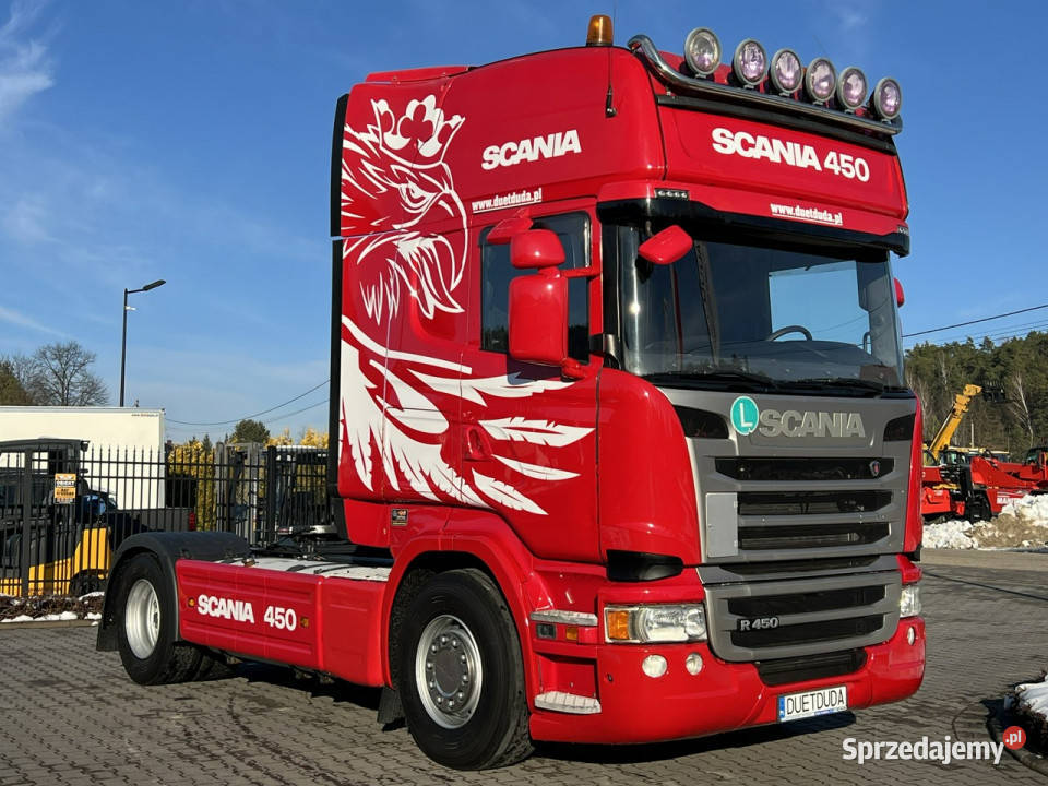 Scania R 450 Topline E6 4x2 Retarder Klima diesel Widełki sprzedam