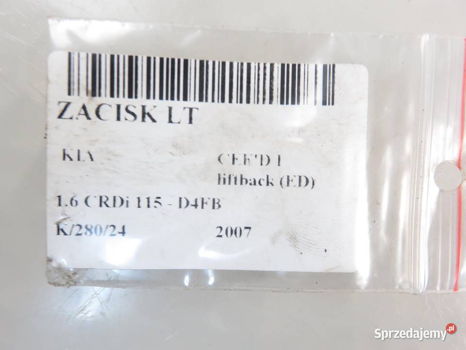 ZACISK LEWY TYŁ KIA CEED I