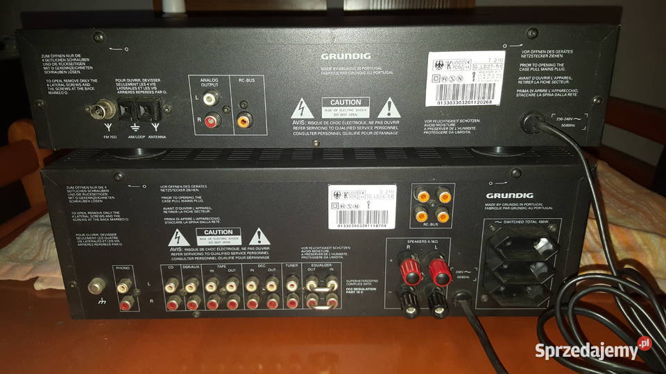 GRUNDIG 210 Zestaw wzmacniacz tuner Żory