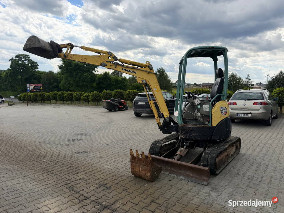 minikoparka YANMAR VIO254 waga 2700 przebieg Koparki Koparki Działoszyn