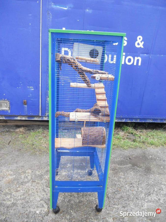 Duza klatke ptakow papugi Gryzoni
