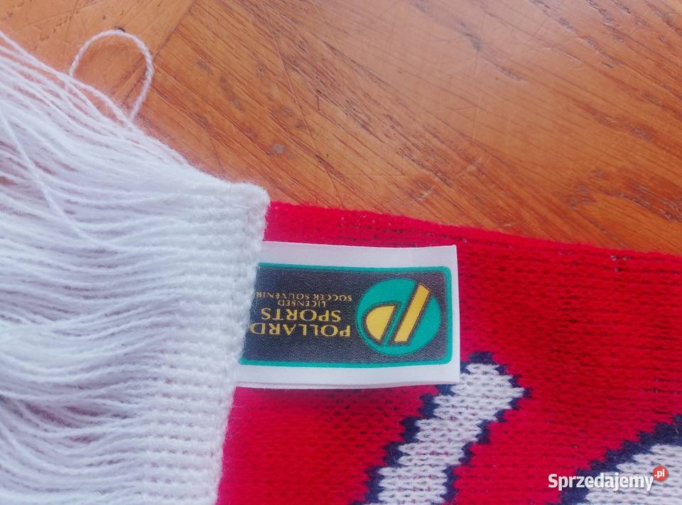 Szalik Arsenal vintage Dla mężczyzn Łużna