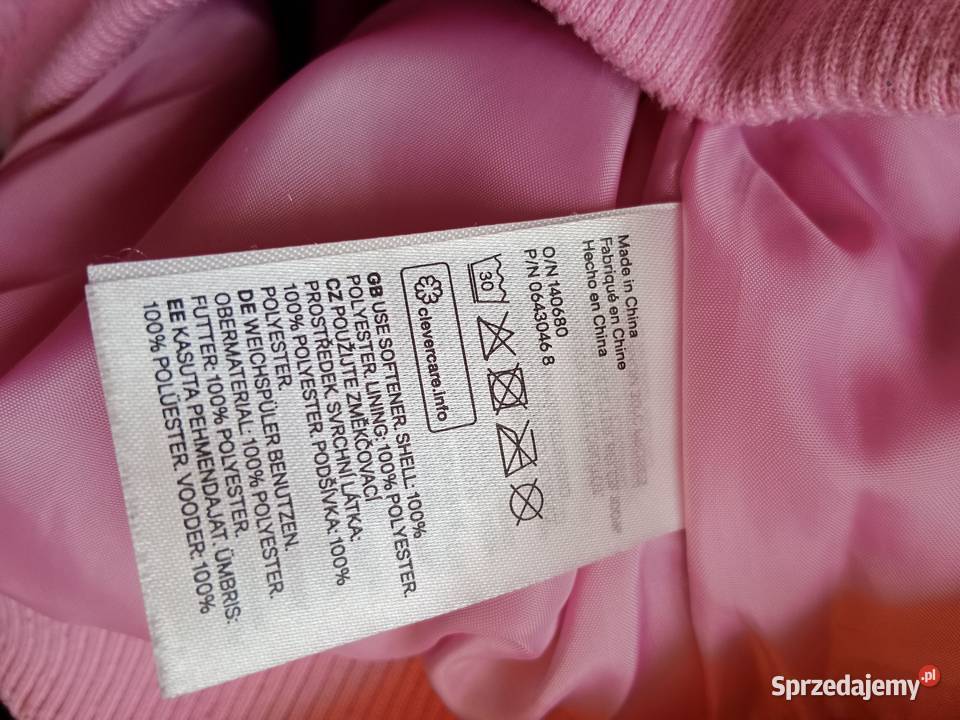 kurtka puszysta z misia HM Rozmiar 122 wielkopolskie Poznań