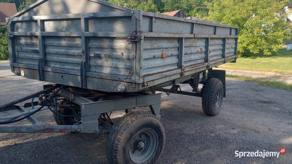 Przyczepa rolnicza d 47 wywrotka Słomniki