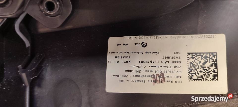 SEAT TARRACO VW TIGUAN II BOCZEK DRZWI PRAWY TYŁ