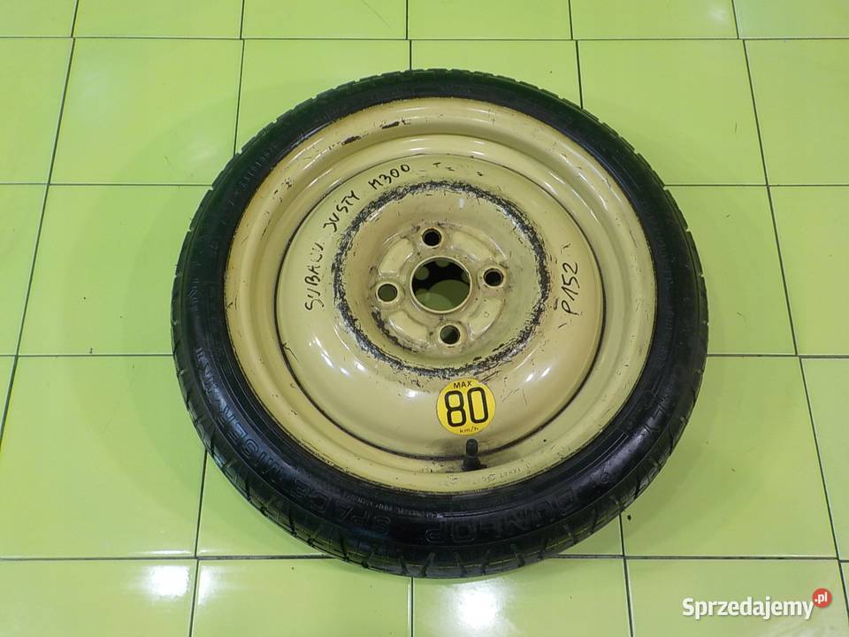 SUBARU JUSTY M300 kolo dojazdowe 1157014 4x100 Średnica 15" mazowieckie Suków