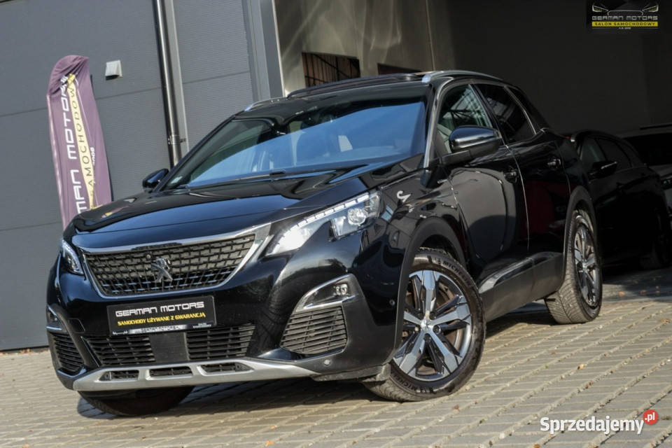 Peugeot 3008 GT Line Panorama Masaże El fotele bluetooth pomorskie Dębogórze