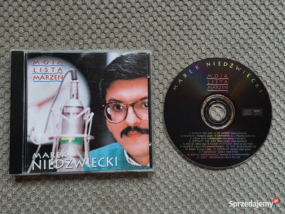 CD Marek Niedźwiecki Moja lista marzeń Kraków