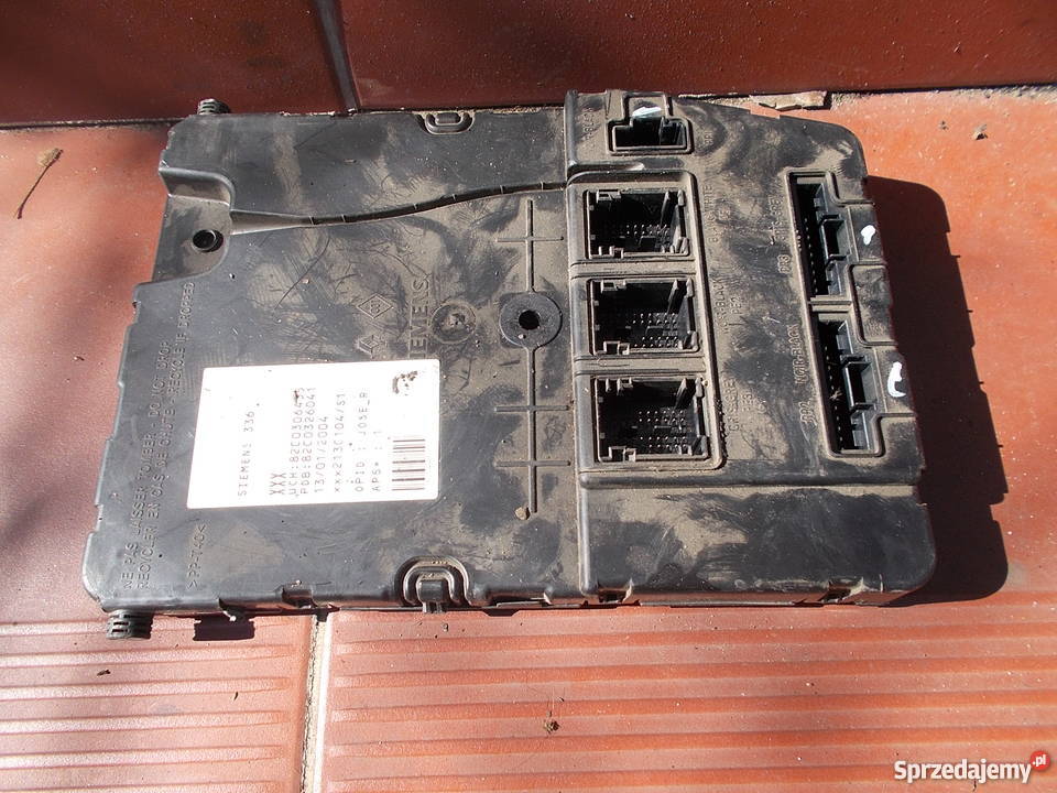 MODUŁ BSI UCH RENAULT MEGANE II 8200306435 lubuskie Strzelce Krajeńskie