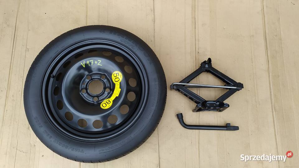 Orginał Koło dojazdowe 17 5x108 Volvo S60 V60 Koła Miejska Górka